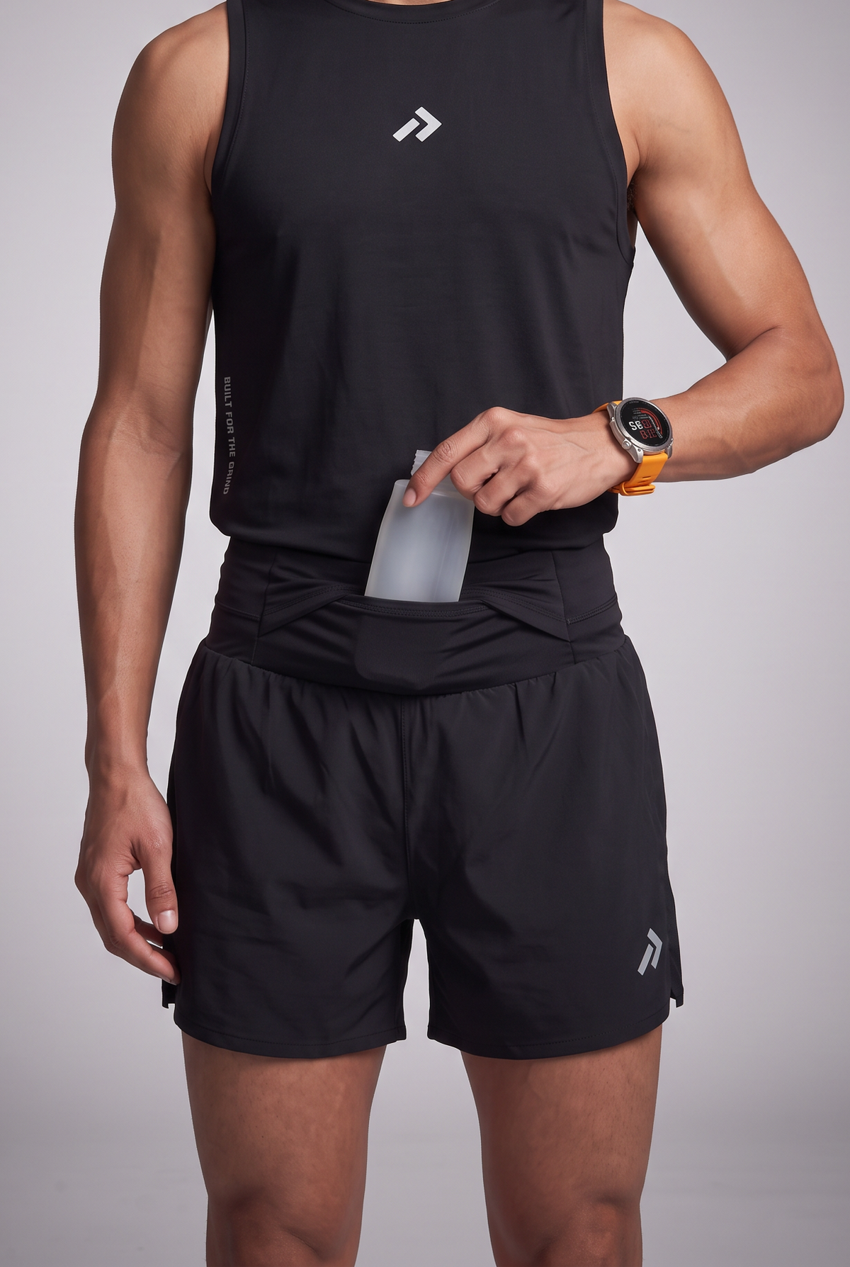 360 Pocket Belt Running Shorts