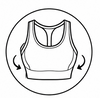 Secure, stay-put fit